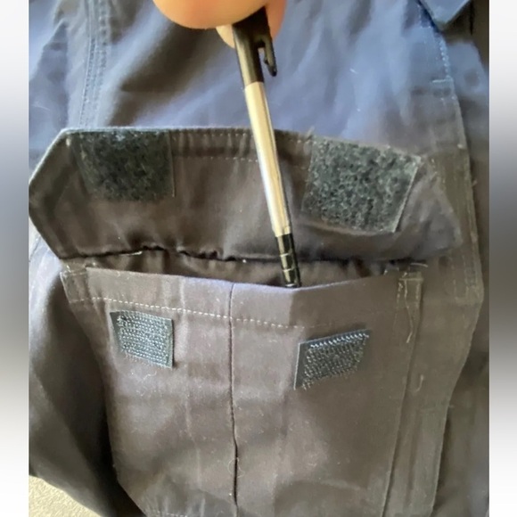 5.11 Tactical Shirt Wmns S Gray Canvas Vented Button Down Roll Tab L/S CCW 62063 - Picture 16 of 16